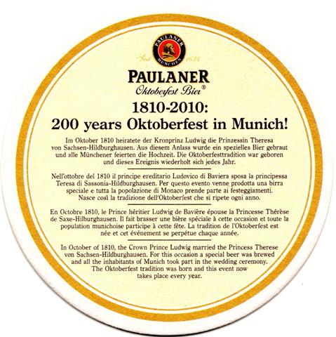 mnchen m-by paulaner rund 6b (215-200 years-1810 2010) 